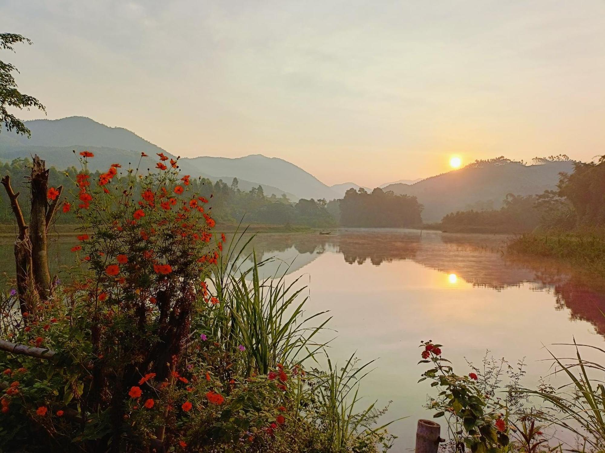 Giangtien Homestay-Vulinh Farmstay-Bungalow Yen Binh Exterior foto